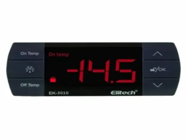 Controlador Digital Temperatura para Refrigeração ou Aquecimento - Cinza 110/220V - EK-3010