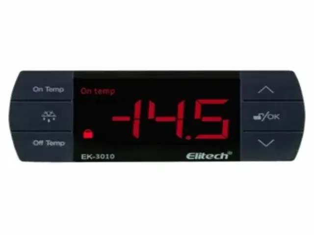 Controlador Digital Temperatura para Congelados com Degelo Forçado - Cinza 110/220V - EK-3030