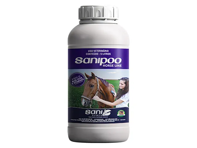 Sanipoo Horse Shampoo para cavalos a Base de Aloe Vera 1L
