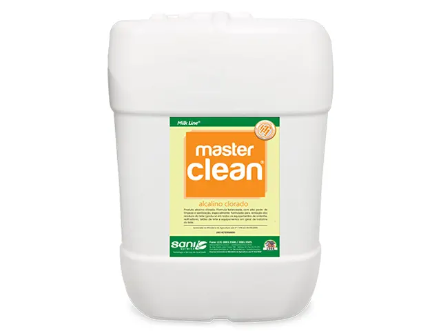 Sanitizante Master Clean Alcalino Clorado 20L