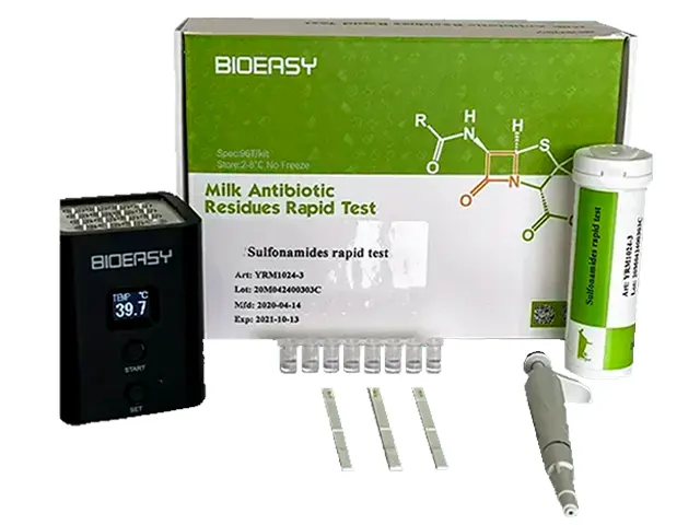 Teste Rápido Resíduos de Antibióticos Sulfonamidas