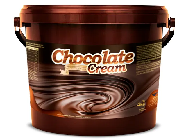 Recheio Chocolate Cream Base de Água para Sorvetes e Gelados 16Kg