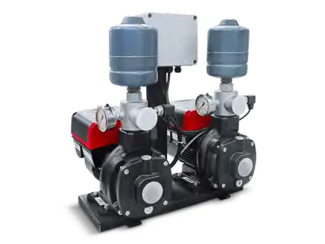 Sistema Compacto de Pressurização com Inversor de Frequência Hydro CMBE Multi-Pump Grundfos