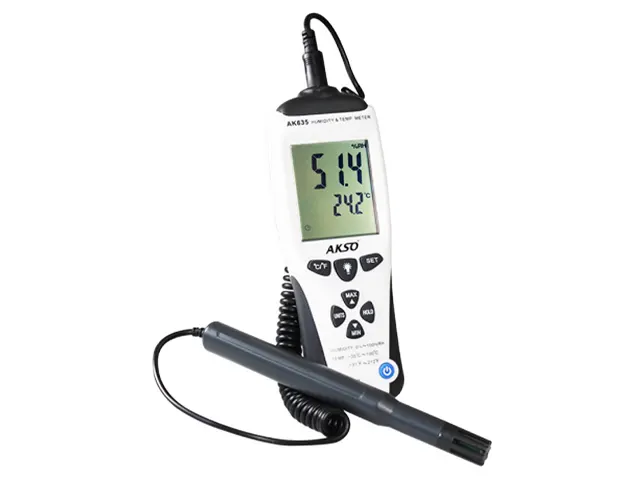 Termo-Higrômetro Portátil com Sonda AK635
