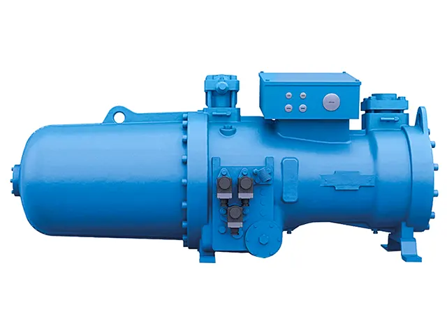 Compressor de Parafuso Semi-Hermético Compacto CX Água UL 370 m³/h