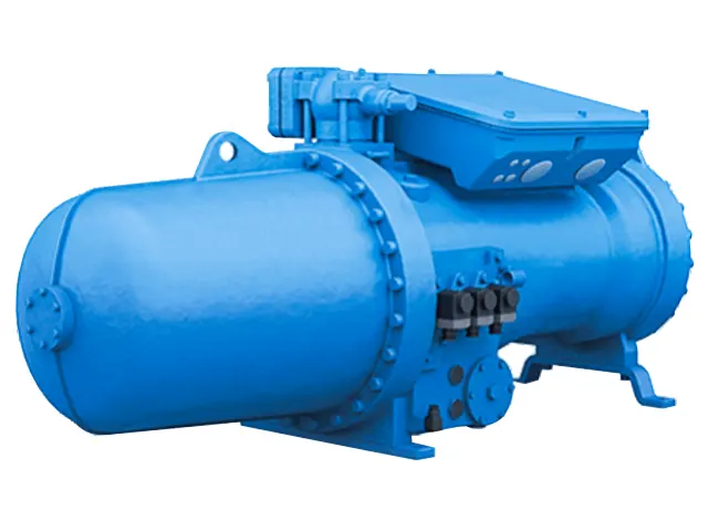 Compressor de Parafuso Semi-Hermético Compacto CX Água UL 428 m³/h