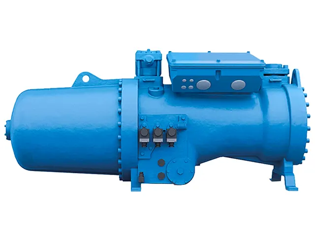 Compressor de Parafuso Semi-Hermético Compacto CX Água UL 468 m³/h