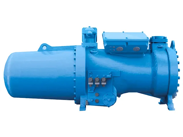 Compressor de Parafuso Semi-Hermético Compacto CX Água UL 810 m³/h