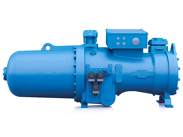 Compressor de Parafuso Semi-Hermético Compacto CX Água 199 m³/h
