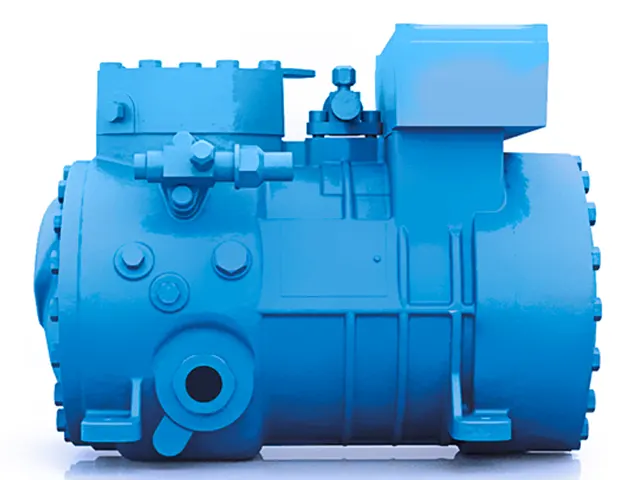 Compressor de Pistão Semi-Hermético CO₂ Subcrítico UL 4 m³/h