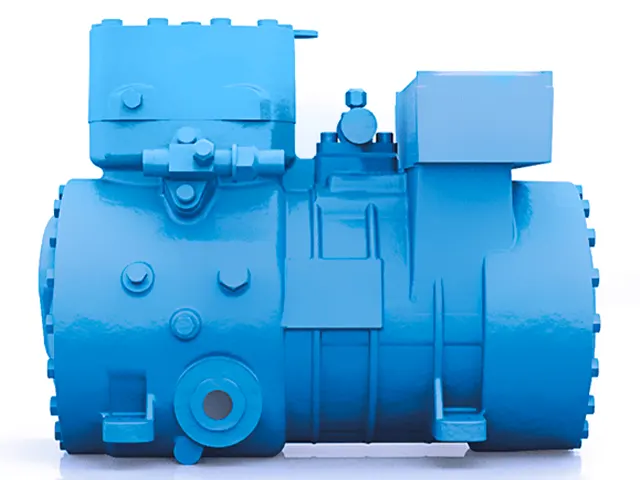 Compressor de Pistão Semi-Hermético CO₂ Subcrítico UL 6.5 m³/h