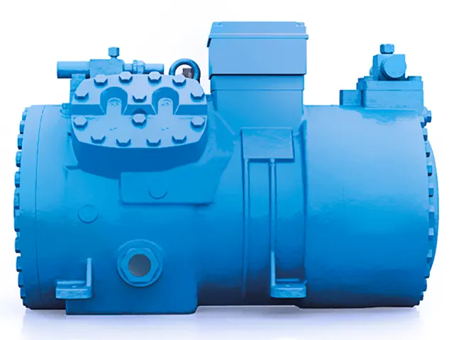 Compressor de Pistão Semi-Hermético CO₂ Transcrítico UL 20.5 m³/h