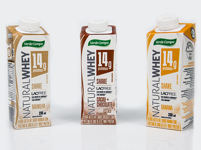 Verde Campo lança Natural Whey Shake