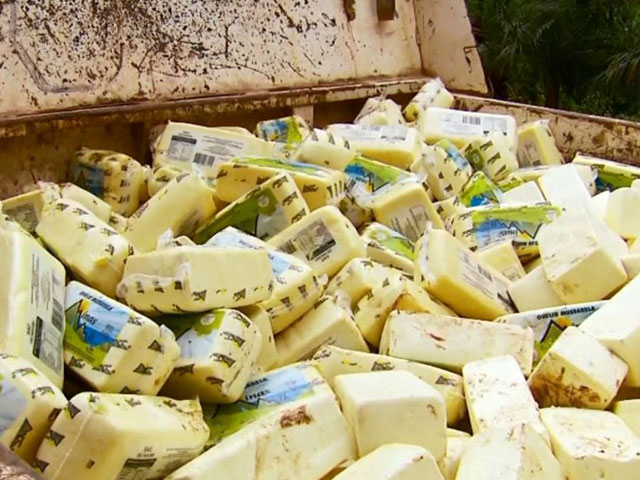 Operação apreende cerca de 7,5 toneladas de queijo em Ouro Fino, MG
