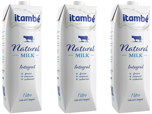 Itambé muda comunicação visual do Natural Milk
