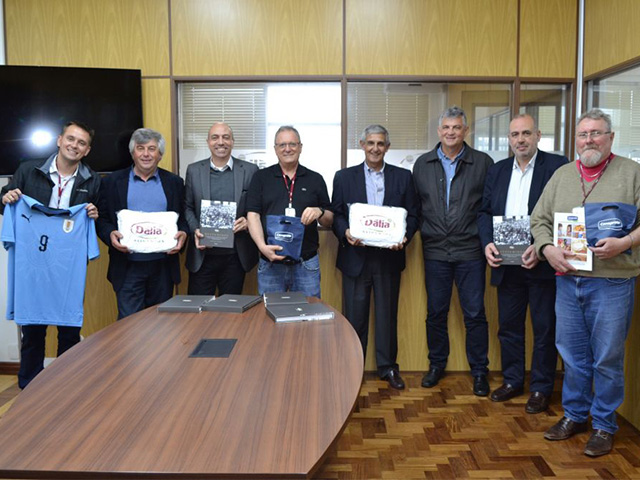 Dirigentes da Conaprole estreitam laços com a Dália