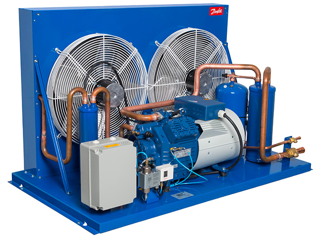 Unidade condensadora semi-hermética da Danfoss tem versões com e sem gerenciamento do óleo