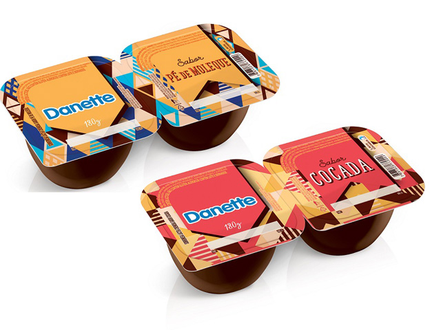Danette ganha sabores cocada e pé de moleque