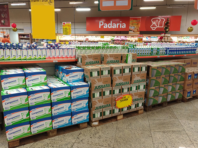 Em julho, leite foi o produto da cesta básica que mais aumentou de preço em Porto Alegre-RS