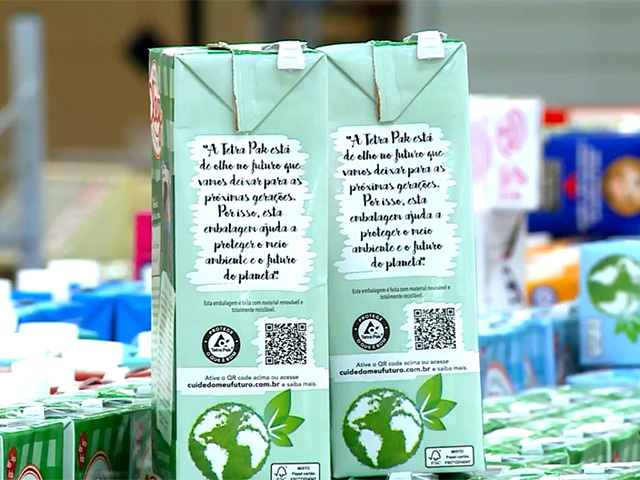 Tetra Pak soma 50 bilhões de embalagens recicladas globalmente em 2019