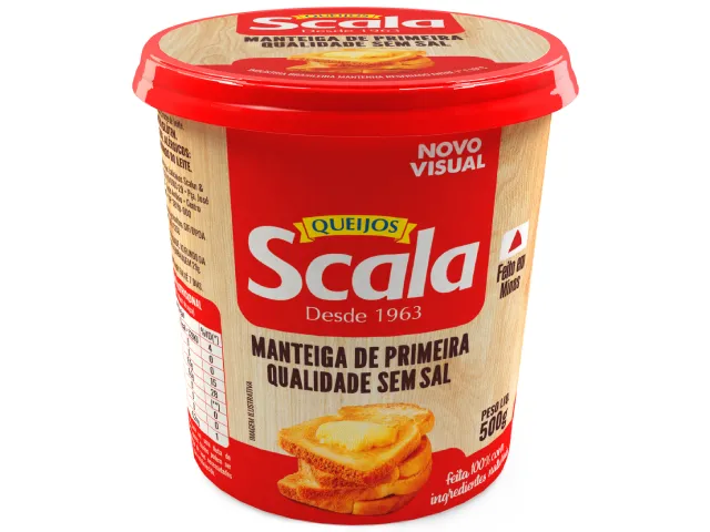 Manteiga sem sal é o novo lançamento do Laticínio Scala