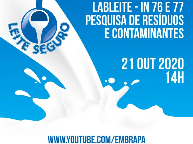 Projeto Leite Seguro apresenta terceira live