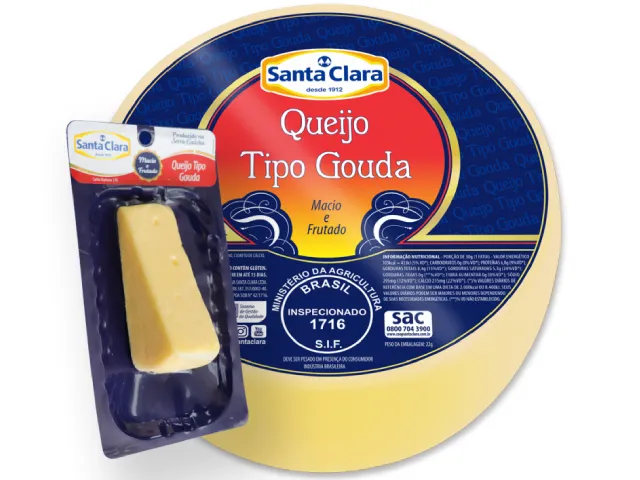 Santa Clara lança novo Queijo Gouda