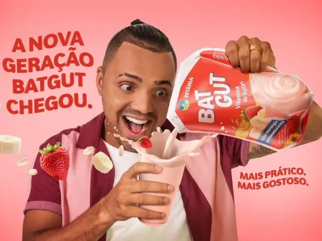 Betânia leva campanha de Bat Gut Vitamina para a TV aberta
