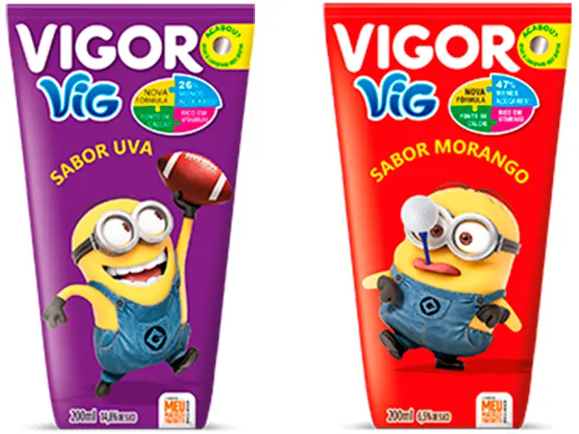 Vigor reduz açúcar na linha infantil