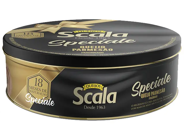 Parmesão Speciale Scala com 18 meses de maturação ganha versão fracionada em embalagem especial