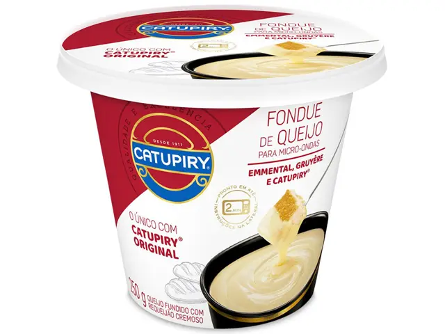 Catupiry lança Fondue de Queijo para micro-ondas