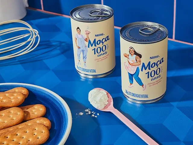 Leite Moça lança latas comemorativas