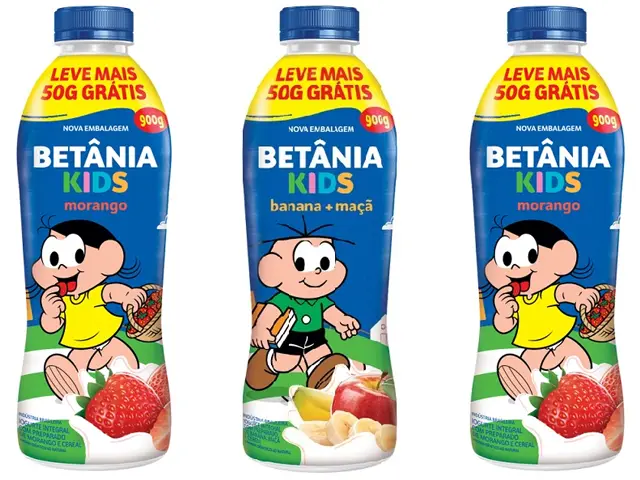 Betânia Lácteos apresenta dois lançamentos da linha infantil Betânia Kids