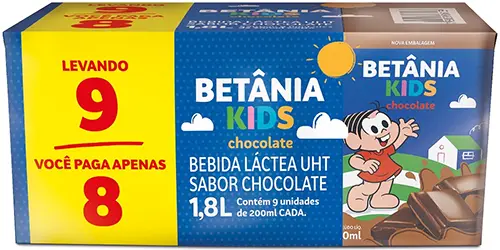 Betânia Lácteos apresenta dois lançamentos da linha infantil Betânia Kids