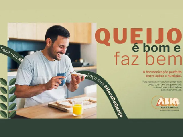 Campanha Institucional ABIQ reforça benefícios nutricionais e saudabilidade dos queijos