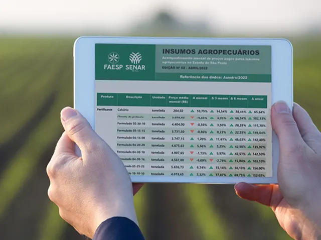 Preços dos insumos agropecuários têm forte alta