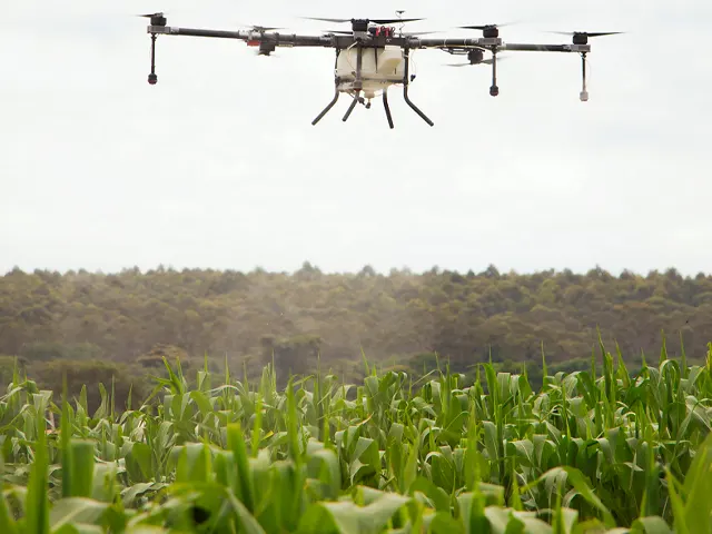 Mapa esclarece dúvidas sobre uso de drones de pulverização na DroneShow