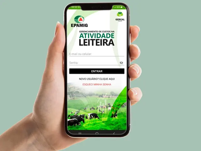 EPAMIG lança aplicativo gratuito para gerenciamento de custos na atividade leiteira