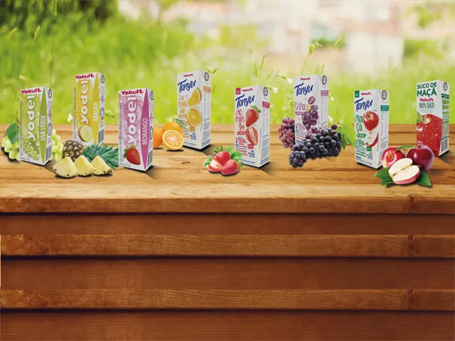 Tonyu, Yodel e Suco de Maçã Yakult ganham novas embalagens