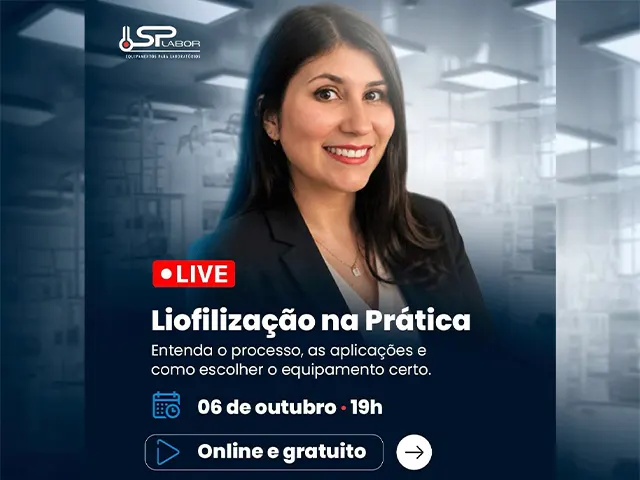 SPLABOR Convida: Live Liofilização na Prática - Regule, Otimize e Domine o Processo