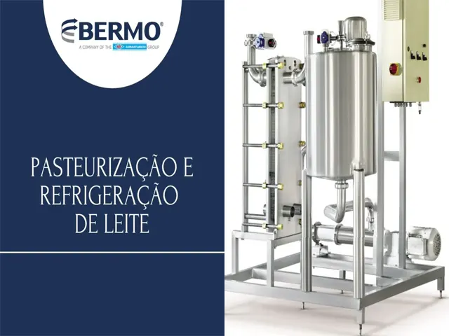 Tecnologia de ponta e alto desempenho para pasteurização e refrigeração de leite