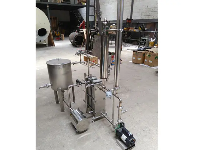 Pasteurizador de Leite a Placas 100 L/h a 2.000 L/h