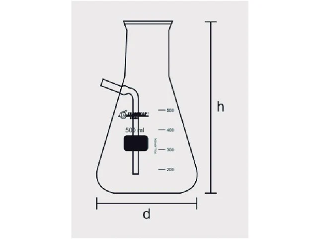 Frasco para Titulação 500 ml Laborglas