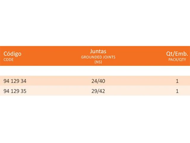 Tubo Adaptador com 3 Juntas 24/40 Laborglas