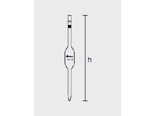 Pipeta Volumétrica Esgotamento Parcial 11 ml Laborglas