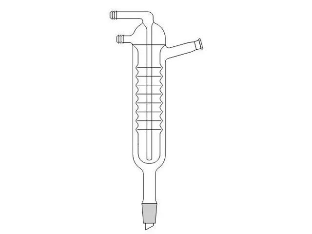 Condensador Tipo Friedrichs 1 Junta Inferior Laborglas