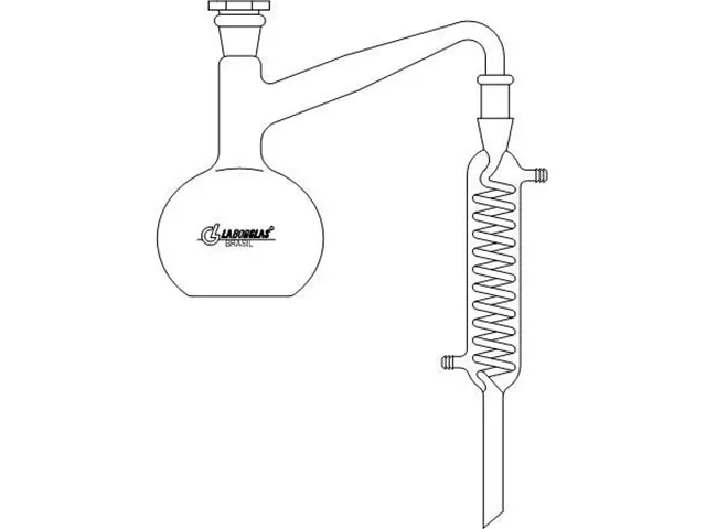 Aparelho para Destilação 2.000 ml Laborglas