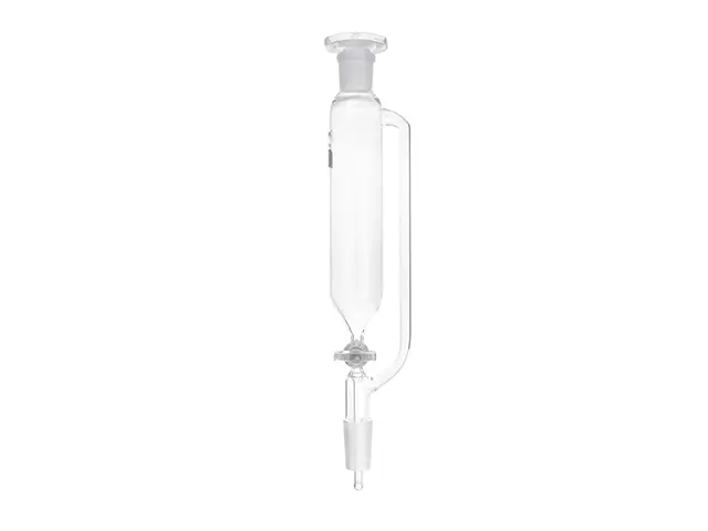Funil Adição com Equalizador, Torneira e Rolha Vidro 2.000 ml Laborglas