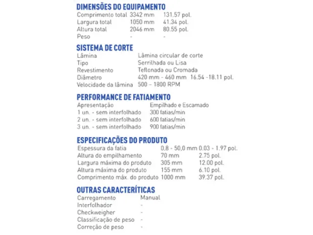 Fatiadora Industrial de Frios FT-600