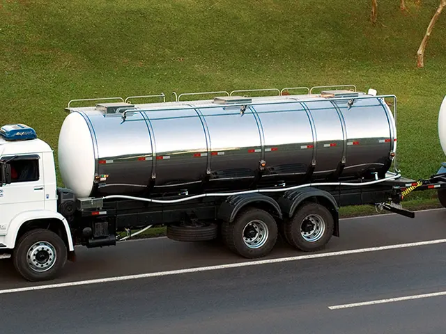 Tanque Rodoviário para Leite